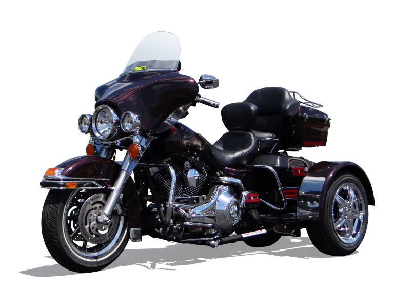 Standard bike kit fitted onto a Harley Davidson Dresser 1522 Kool Chrome Fender Shields Shadow 768x600